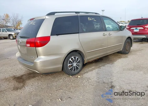 2004 Toyota Sienna Le z USA, uszkodzony, nr VIN 5TDZA23C94S079130